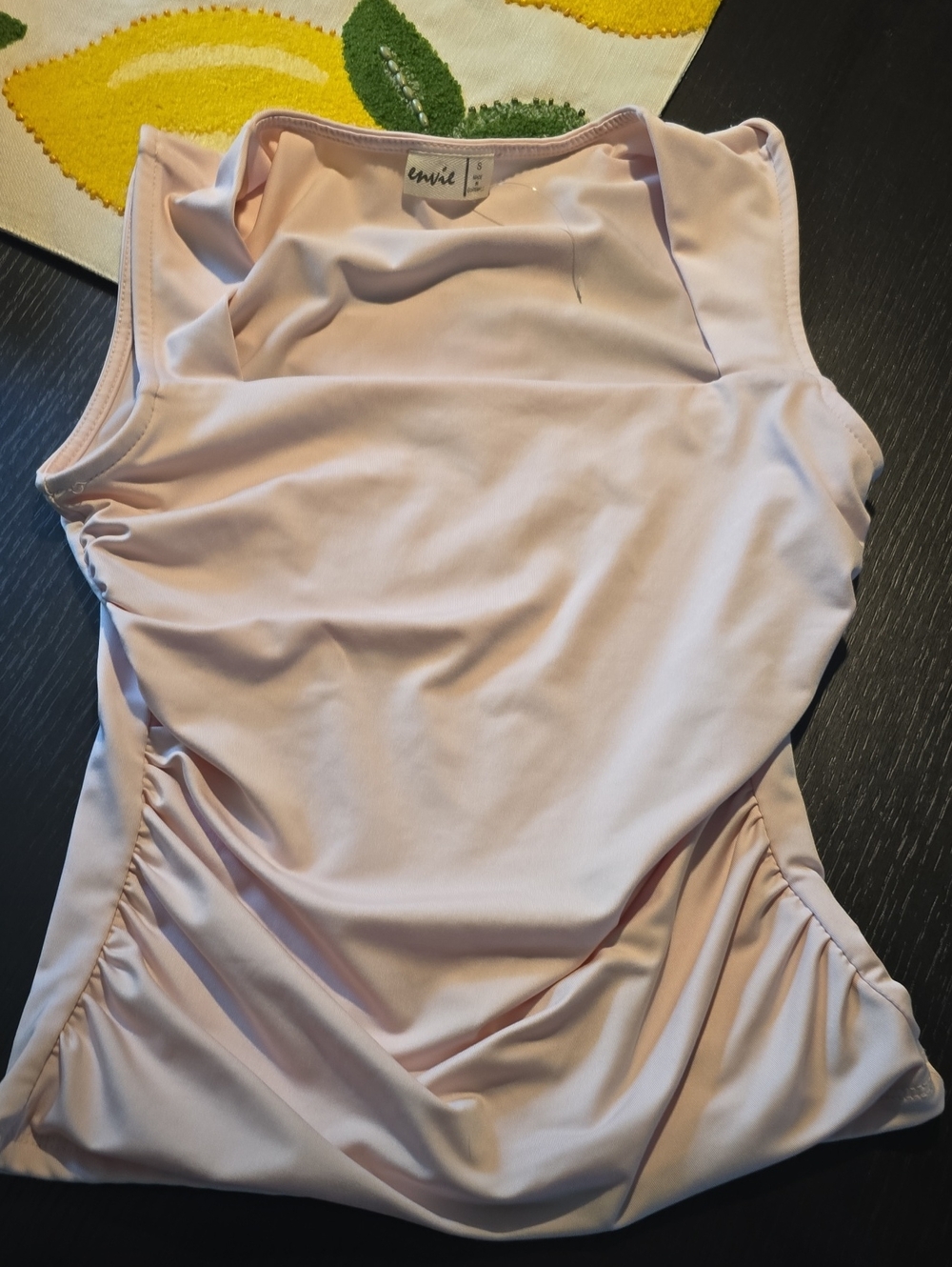Envie Pale Pink Sleeveless Top